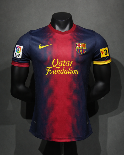 Tricou FC Barcelona Home Kit 12/13 Retro - Messi 10 Player Version