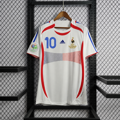 Tricou Franta World Cup Home Kit 2006 Retro - Zidane 10 Fan Version
