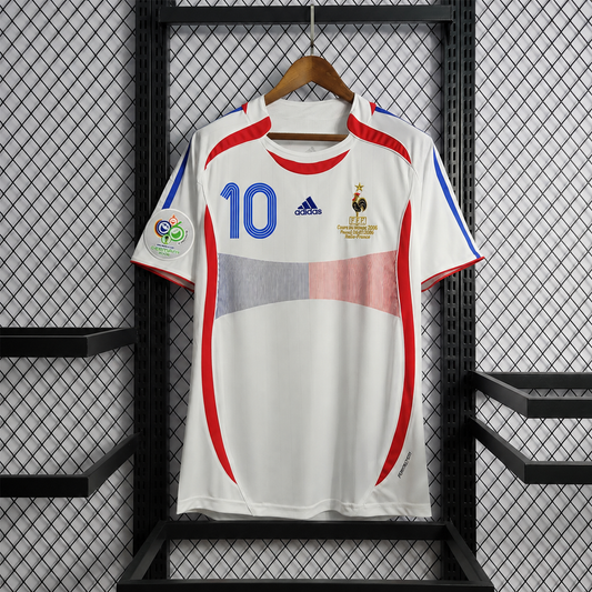 Tricou Franta World Cup Home Kit 2006 Retro - Zidane 10 Fan Version