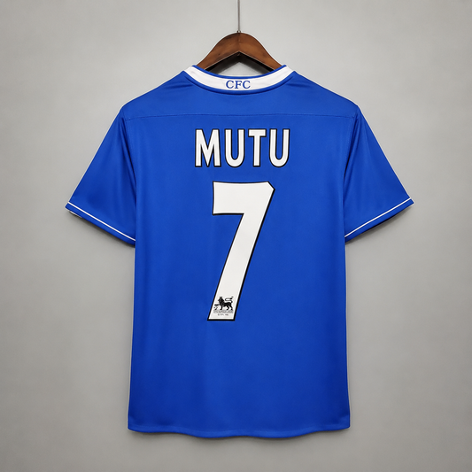 Tricou Chelsea 2003-2005 Home Kit Retro - Mutu 7 Fan Version
