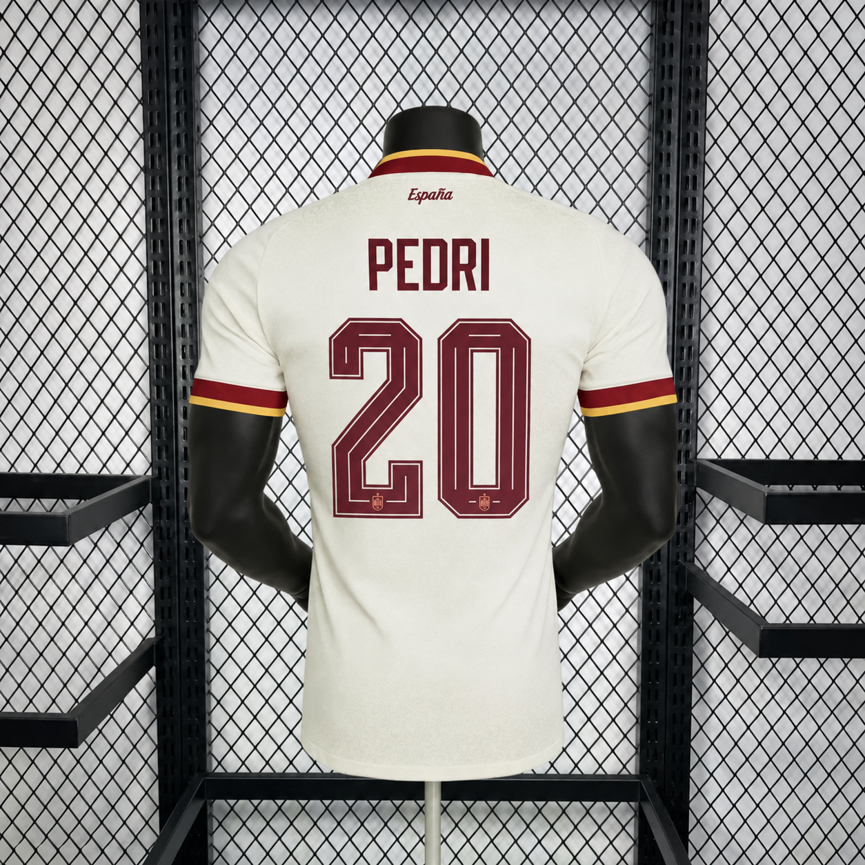 Tricou Spania Away Kit - Pedri 20 Player Version