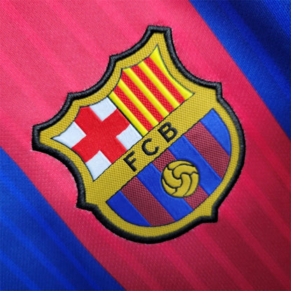 Tricou FC Barcelona Home Kit 17/18 Retro - Messi 10 Fan Version