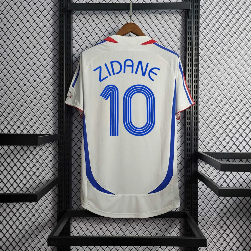 Tricou Franta World Cup Home Kit 2006 Retro - Zidane 10 Fan Version
