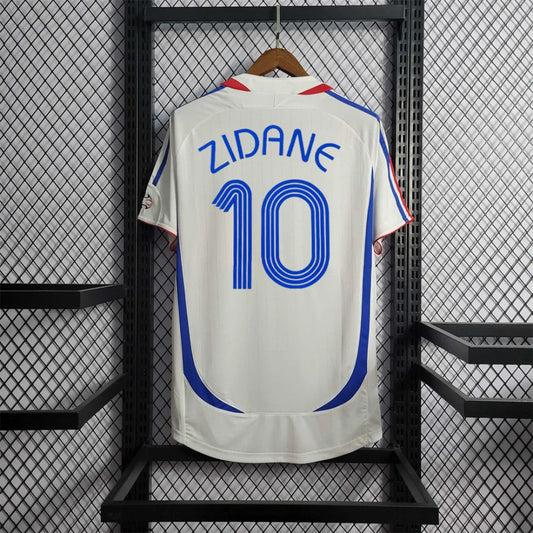 Tricou Franta World Cup Home Kit 2006 Retro - Zidane 10 Fan Version