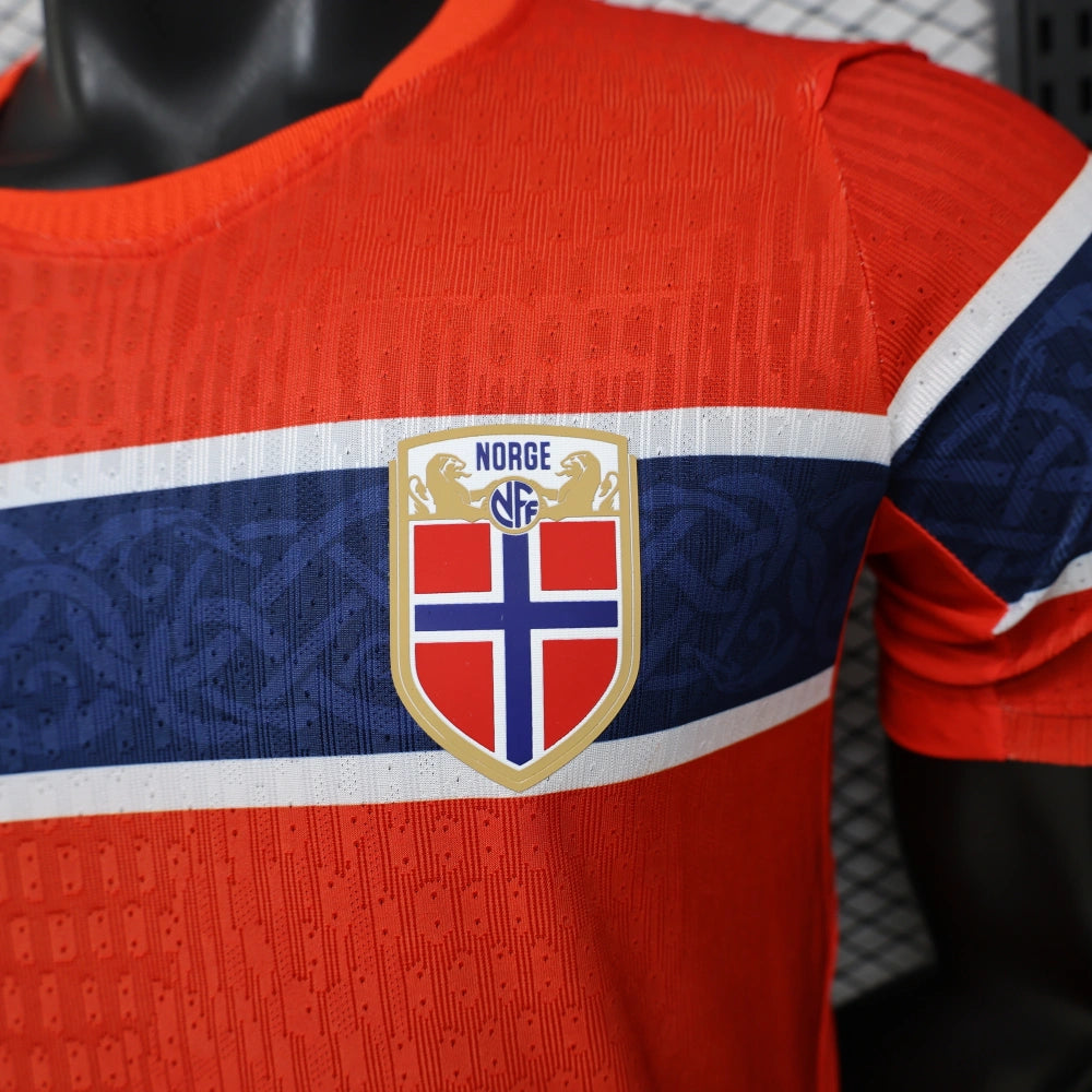 Tricou Norvegia Home Kit - Braut Haaland 9 Player Version