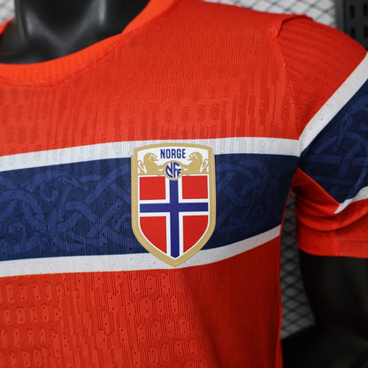 Tricou Norvegia Home Kit - Braut Haaland 9 Player Version