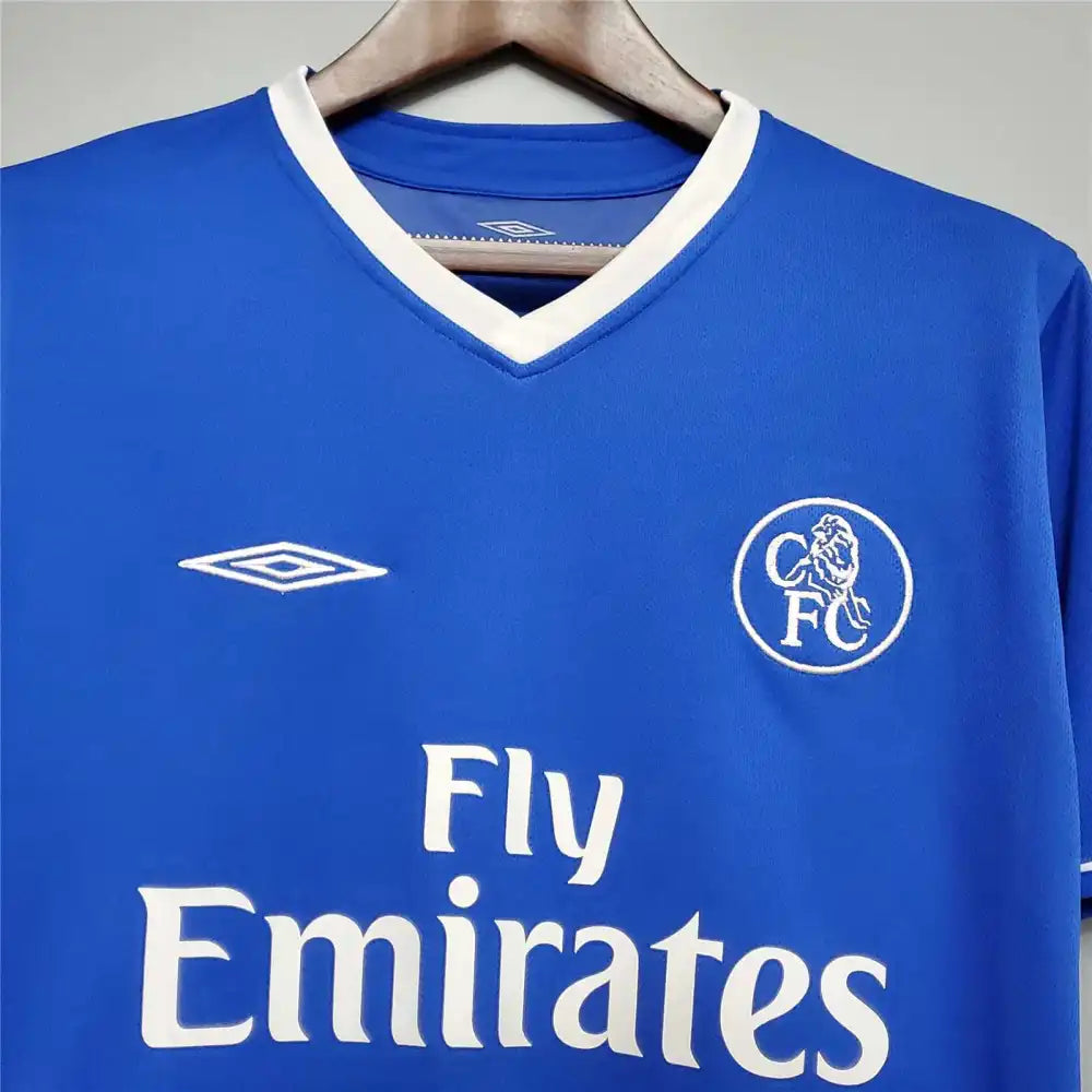 Tricou Chelsea 2003-2005 Home Kit Retro - Mutu 7 Fan Version